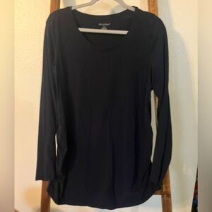 2 Piece BumpStart Maternity Scoop Neck Long Sleeve T-Shirts